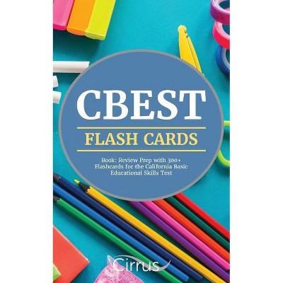 CBEST Flash Cards Book - by  Cirrus (Paperback)