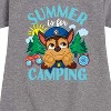 Girls' - Paw Patrol - Summer Is For Camping Graphic Short Sleeve Fleece Dress - 2 of 4