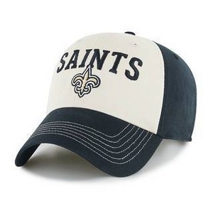 NFL New Orleans Saints Sprague Hat: Cotton Twill, Adjustable Strap, Team Logo - 1 of 3