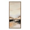 Kate & Laurel All Things Decor 18"x40" Sylvie Peaceful Landscape II Framed Canvas by Amy Lighthall Gold - 2 of 4