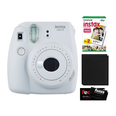 Fujifilm Instax Mini 9 (smokey White) With Instax Mini Film And Photo Album  : Target