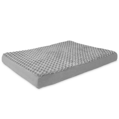 Large Gray Orthopedic Foam Outdoor Pet Bed