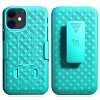Nakedcellphone Case with Stand and Screen Protector and Belt Clip Holster for iPhone 11 - 2 of 4