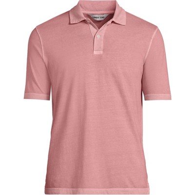 Lands' End Men's Short Sleeve Sun Faded Super T Polo