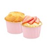 Sparkle and Bash 100 Pack Pink and Gold Foil Paper Cupcake Liners Wrappers, Standard Muffin Baking Cups - 4 of 4