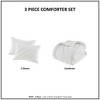NicBex 2 PCS/3 PCS Quilted Puffy Jersey Comforter Set,Bedding Set with Hypoallergenic Comforter & Sham,Quilt Sets Antimicrobial Treatment - 3 of 4