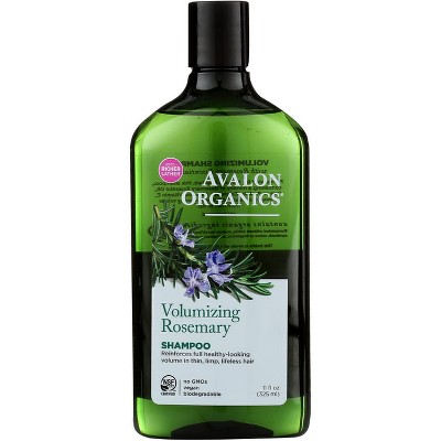Avalon Organics Volumizing Rosemary Shampoo - 11 fluid ounces.