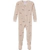 Gerber Baby Gender Neutral Snug Fit Footed Pajamas, 2-Pack, Dogs - 3 of 4