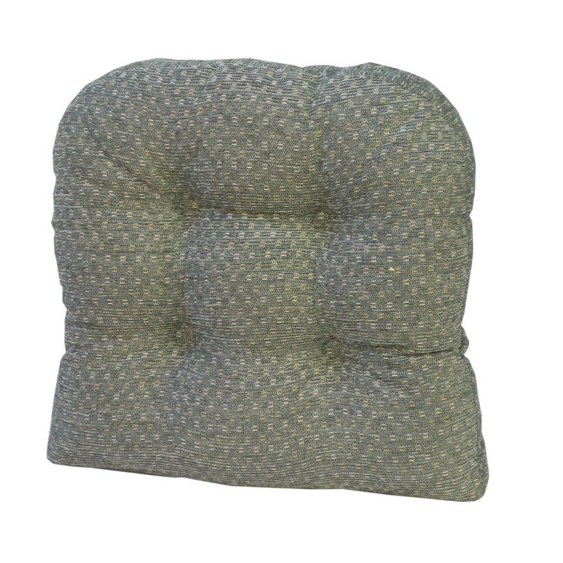 Gripper 15&#34; x 15&#34; Raindrops Universal Chair Cushion Set of 2 - Green, 2 of 3