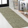 Clayton Coastal Solid Glam Shag Machine-Washable Rug - JONATHAN Y - 4 of 4
