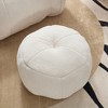 Spassway 41"L Bean Bag Sofa with Ottoman Bean Bag Chair with Armrest for Living Room Bedroom Balcony Porch - 2 of 4