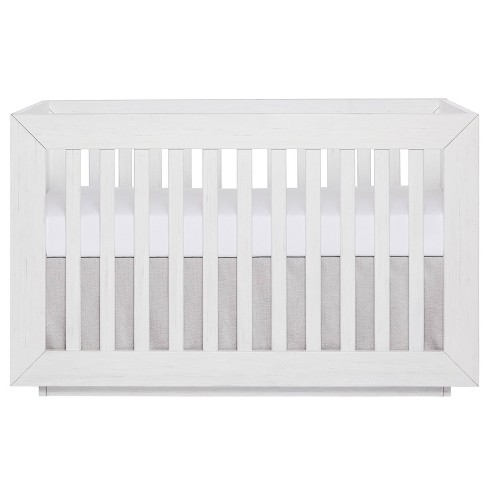 Evolur Maddox Modern Crib Weathered White Target