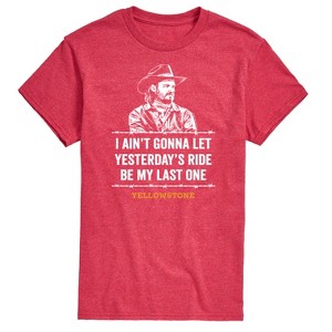 Men's - Yellowstone - Kayce Yesterday's Ride Short Sleeve Graphic T-Shirt - 1 of 4