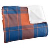 University Of Wisconsinplatteville Campus Plaid Spirit Silky Touch Super Soft Throw Blanket 50x60 - 3 of 4