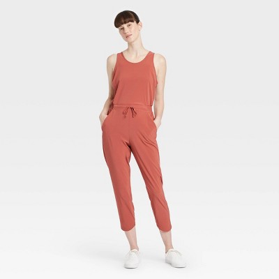 rust jumpsuit