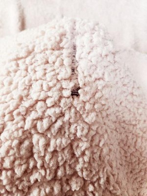Brooklyn Loom Marshmallow Sherpa Blanket - Olive Green - Full/Queen
