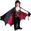 Joyfy Gothic Vampire Role Paly Costume for Kids Boys, Deluxe Set Halloween Gothic Vampiress Costume for Dress Up Party Events - 2 of 4