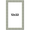 PosterPalooza | Sculpted Blue Picture Frame - UV Acrylic, Foam Board Backing, Hanging Hardware - 2 of 4
