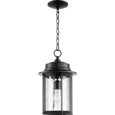 Quorum Lighting Charter 1-Light Noir Aluminum Pendant