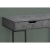 Monarch Specialties Computer Desk Home Office Laptop Storage Drawers 48InchL Work Metal Laminate Grey Black Contemporary Modern - 3 of 4