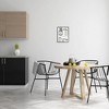 Stupell Industries Kitchen Conversion Chart Neutral Grey Word Drawing Design Black Framed Giclee, 11 x 14 - 2 of 4
