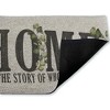 Stupell Industries Story Of Who We Are Printed Outdoor Imitation Sisal Door Mat, design by Kim Allen - 2 of 4
