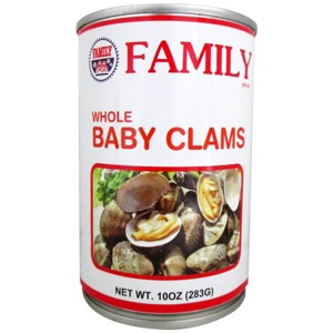 Family Foods Family Boiled Baby Clams - 10oz - 1 of 4