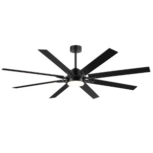 Airsurfer 72-inch 8-Blade Ceiling Fan with LED Light Kit and Remote - 1 of 4