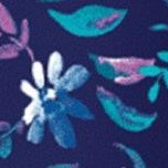 navy multi florals