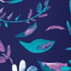 navy multi florals