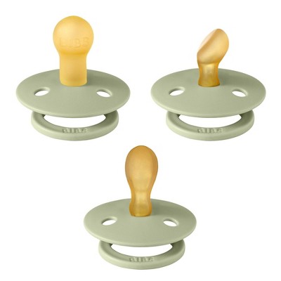 Bibs Try-it Colour Pacifier - Sage - 3pk : Target