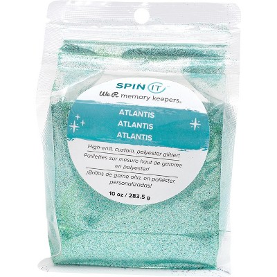 We R Memory Keepers Spin It Fine Glitter 10oz-Atlantis
