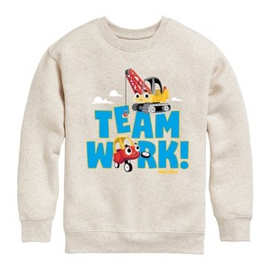 Boys' - Little Tikes - Teamwork Makes the Dream Work Graphic Long Sleeve Fleece Sweatshirt - 1 of 3
