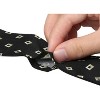 Allegra K Women Polka Dot Heart Print Stripes Skinny Double-Sided Neckerchief - 4 of 4
