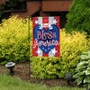 Briarwood Lane God Bless America Heart Patriotic Garden Flag - 4 of 4