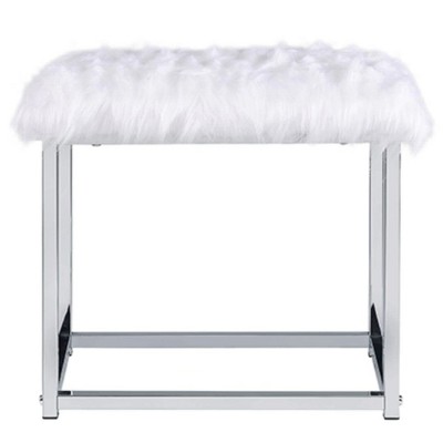 Coleen Chrome Vanity Set with Glass Top and Mirror