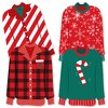 Big Dot of Happiness Christmas Pajamas - Decorations DIY Holiday Plaid PJ Party Essentials - Set of 20 - 2 of 4