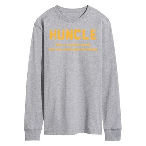 Men's - Instant Message - Huncle Long Sleeve Graphic T-Shirt - 1 of 4
