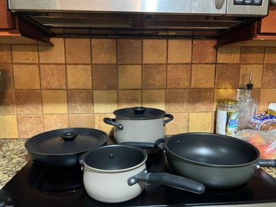 Meyer Cookware - Accent 6 Pc Cookware Set Cinder & Smoke Edition