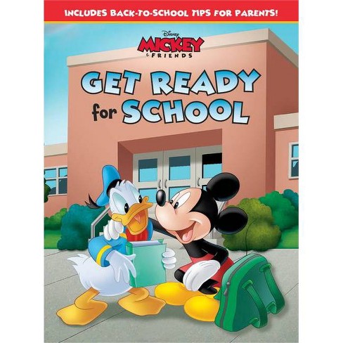 Mickey Friends Get Ready For School Hardcover Target
