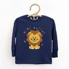 The Juniper Shop Mini Smiley Lion Paws Toddler Long Sleeve Tee - 2 of 4