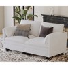 74.27" Loveseat Sofa, 2-Seater Mid Century Modern Couch for Small Spaces, Apartment, Bedroom, Office - 2 of 4