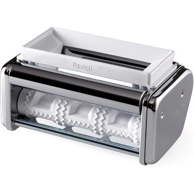 Marcato Ravioli Cutter Attachment, Made in Italy, Works with Atlas 150 Pasta Machine, 7.25 x 4.5-Inches