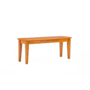 Shaker Wood Dining Bench - Boraam - 1 of 4