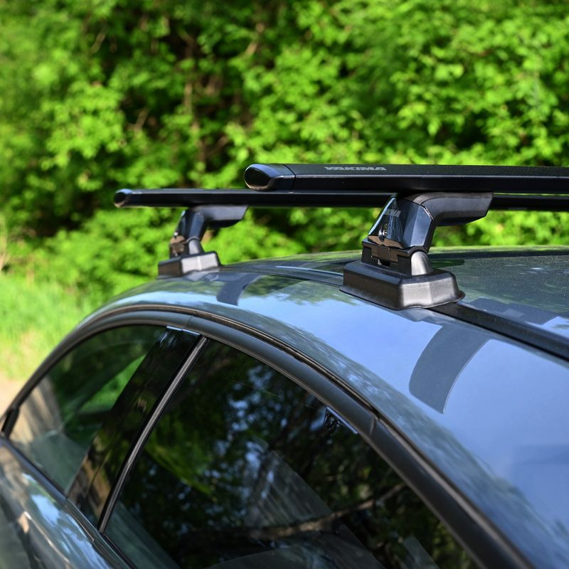 Yakima 70 Inch Aluminum T Slot JetStream Bar Aerodynamic Crossbars for Roof Rack Systems Compatible with Any StreamLine Tower, Black, Set of 2, 5 of 7