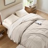 Soft Cozy Throw Blanket for All Seasons, Lightweight 100% Polyester Microfiber Bed Blanket - 4 of 4