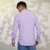 Campus Sutra Men Men's Lilac Stripe-Creased Shirt - 4 of 4