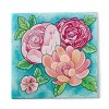 Faber-Castell Paint by Number Watercolor Set - Bold Floral: Craft Kit for Ages 12+, Includes Palette, Canvas & Brush - 4 of 4