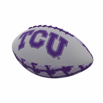 NCAA TCU Horned Frogs Repeating Mini-Size Rubber Football