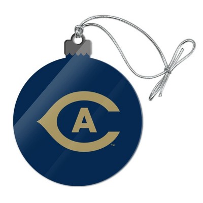 UC Davis Primary Logo Acrylic Christmas Tree Holiday Ornament